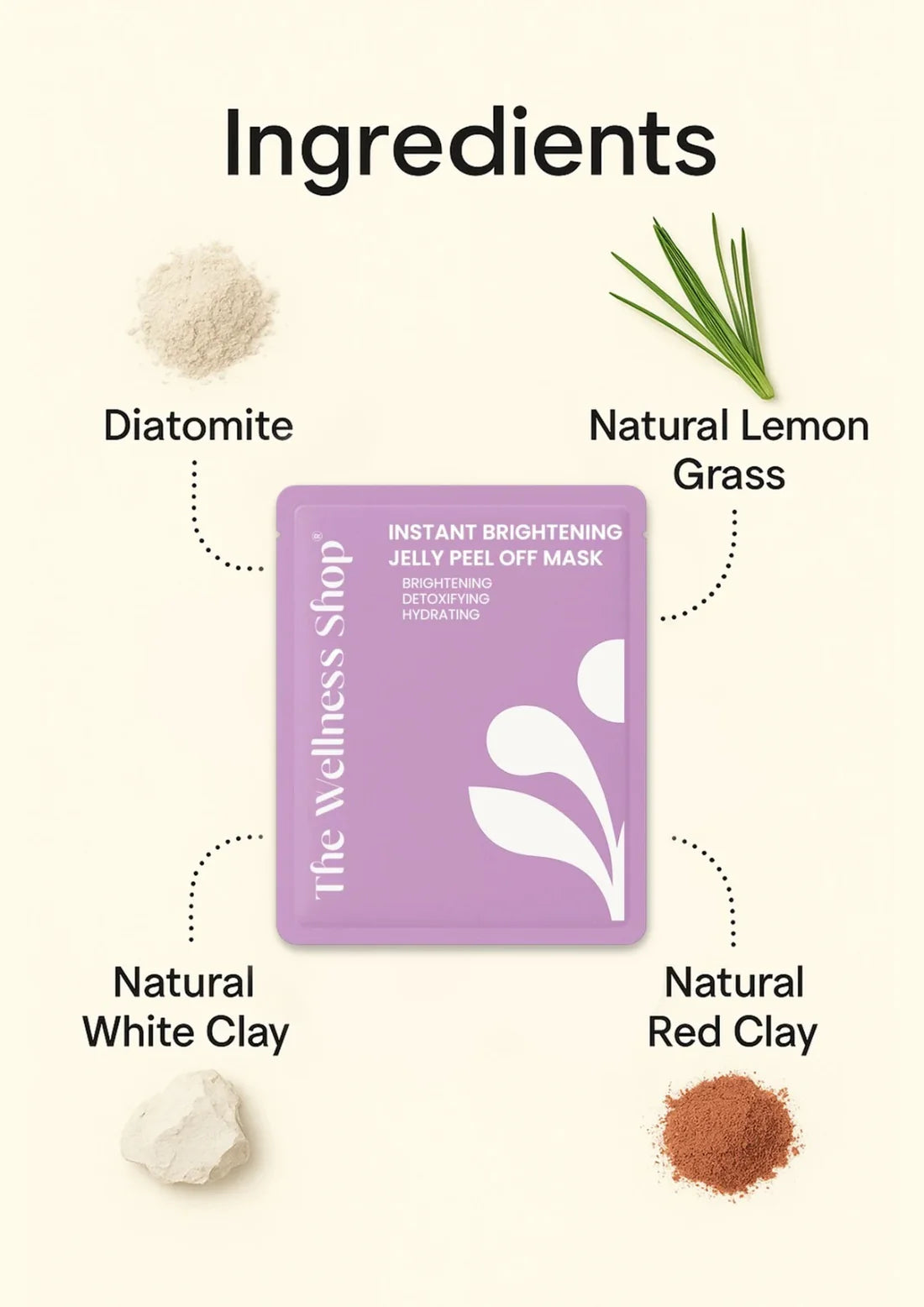Collagen jelly peel off mask